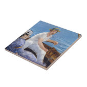 エドワードマネ – ボート タイル (側面)