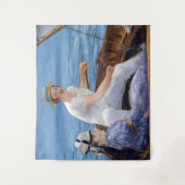 エドワードマネ – ボート タペストリー (正面)