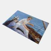 エドワードマネ – ボート ドアマット (アングル)