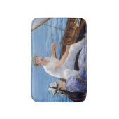 エドワードマネ – ボート バスマット (正面縦)