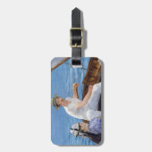 エドワードマネ – ボート ラゲッジタグ (正面縦)