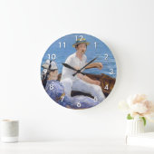 エドワードマネ – ボート ラージ壁時計 (ホーム)