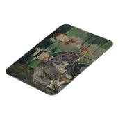 エドワードマネ – ポートレートオブアーネスト・ホスケベ マグネット (左側)