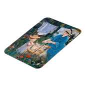 エドワードマネ – ランドリー マグネット (左側)