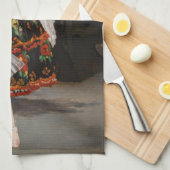 エドワードマネ – ロラデヴァンス キッチンタオル (四つ折り)