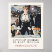 エドワードマネAバーアットザフォリーズ – バーグレファインアート ポスター (正面)