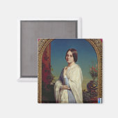 エドワードュブフェ夫人1842 マグネット (正面/裏面)