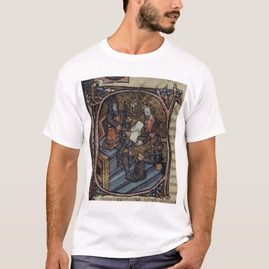エドワード三世および黒い王子 Tシャツ (正面)