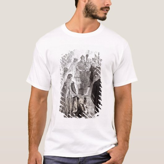 エドワード二世とフランスのイザベラの結婚 Tシャツ (正面)