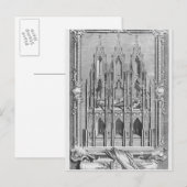 エドワード二世の記念碑 ポストカード (正面/裏面)