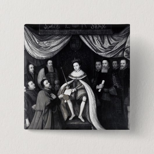 エドワード六世 缶バッジ (正面)