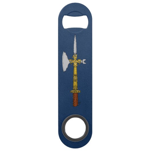 エドワード四世の宝石器 スピード栓抜き (正面)