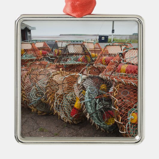 エドワード島のヴィクトリア王子。カニポット メタルオーナメント (正面)