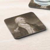 エドワード著刻まれるMajor GeneralのアーサーSt. Clair コースター (左側)