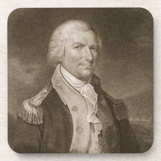 エドワード著刻まれるMajor GeneralのアーサーSt. Clair コースター (正面)