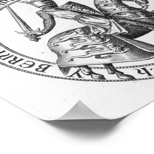 エドワード1世のアザラシ ポスター (角)