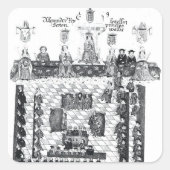 エドワード1世の議会 スクエアシール (正面)