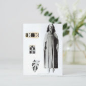 エドワード3世の肖像画 ポストカード (スタンド正面)