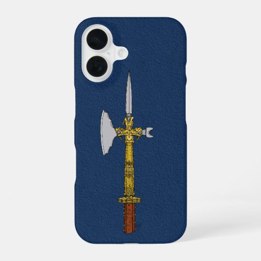 エドワード4世のポールアクス Case-Mate iPhoneケース iPhone 16ケース (裏面)