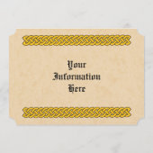 エドワード4世のポールアックスの招待 (裏面)