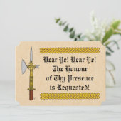 エドワード4世のポールアックスの招待 (スタンド正面)