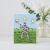 エドワード4世プレートアーマー ポストカード (スタンド正面)