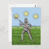 エドワード4世プレートアーマー ポストカード (正面/裏面)