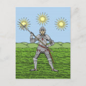 エドワード4世プレートアーマー ポストカード (正面)