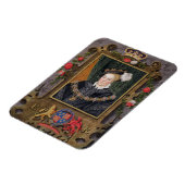 エドワード6世のポートレート(1537年~53年)イングランド王 マグネット (左側)