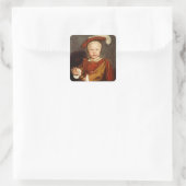 エドワード6世の子としてのポートレート, c.1538 スクエアシール (バッグ)
