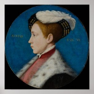 エドワード6世(1537年~1553年)、当時のコーンウォール公 ポスター