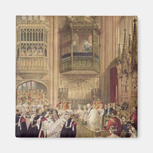 エドワード7世の結婚 マグネット (正面)