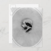 エドワード7世、1860年 ポストカード (正面/裏面)