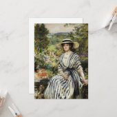 エドワード・ウィンザー・ハッシー夫人 | ジェームス・ジェブサシャノン カード (正面/裏面インサイチュ)