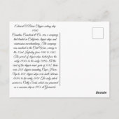 エドワード・オブライアン・クリッパー帆船1900 ポストカード (裏面)