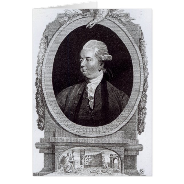 エドワード・ギボンのポートレート (正面)