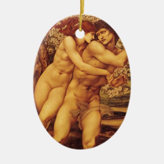 エドワード・コーリー・バーン=ジョーンズ卿の許しの木 セラミックオーナメント (正面)