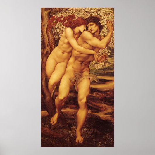 エドワード・コーリー・バーン=ジョーンズ卿の許しの木 ポスター (正面)