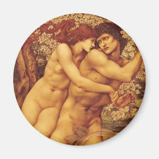 エドワード・コーリー・バーン=ジョーンズ卿の許しの木 マグネット (正面)