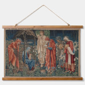 エドワード・バーヌ=ジョーンズによるマギ崇拝 吊り下げ型タペストリー (正面)