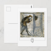 エドワード・バーン – ジョーンズ#134 -ファインアートはがき ポストカード (正面/裏面)