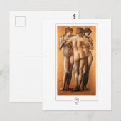 エドワード・バーン – ジョーンズ#251 -ファインアートはがき ポストカード (正面/裏面)