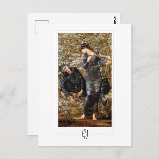 エドワード・バーン – ジョーンズ#79 -ファインアートはがき ポストカード (正面/裏面)