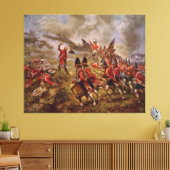 エドワード・パーシー・モランによるバンカーヒルの戦い キャンバスプリント (インサイチュ (リビング))
