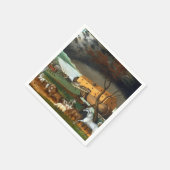 エドワード・ヒックスノアズ・アーク スタンダードカクテルナプキン (角)