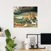 エドワード・ヒックスノアズ・アーク ポスター (ホームオフィス)