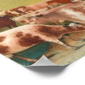 エドワード・ヒックスファインアートポスター、ウィリアム・ペンの墓 ポスター (角)