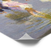 エドワード・ヘンリー・ポットサストのウォーディングの子供たち ポスター (角)