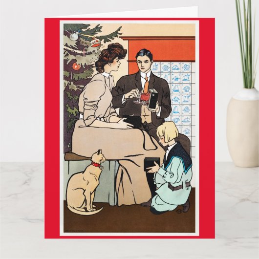 エドワード・ペンフィールドの折りたたみ式グリーティングカード カード (正面)