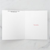 エドワード・ペンフィールド折り畳みグリーティングカード カード (内部)